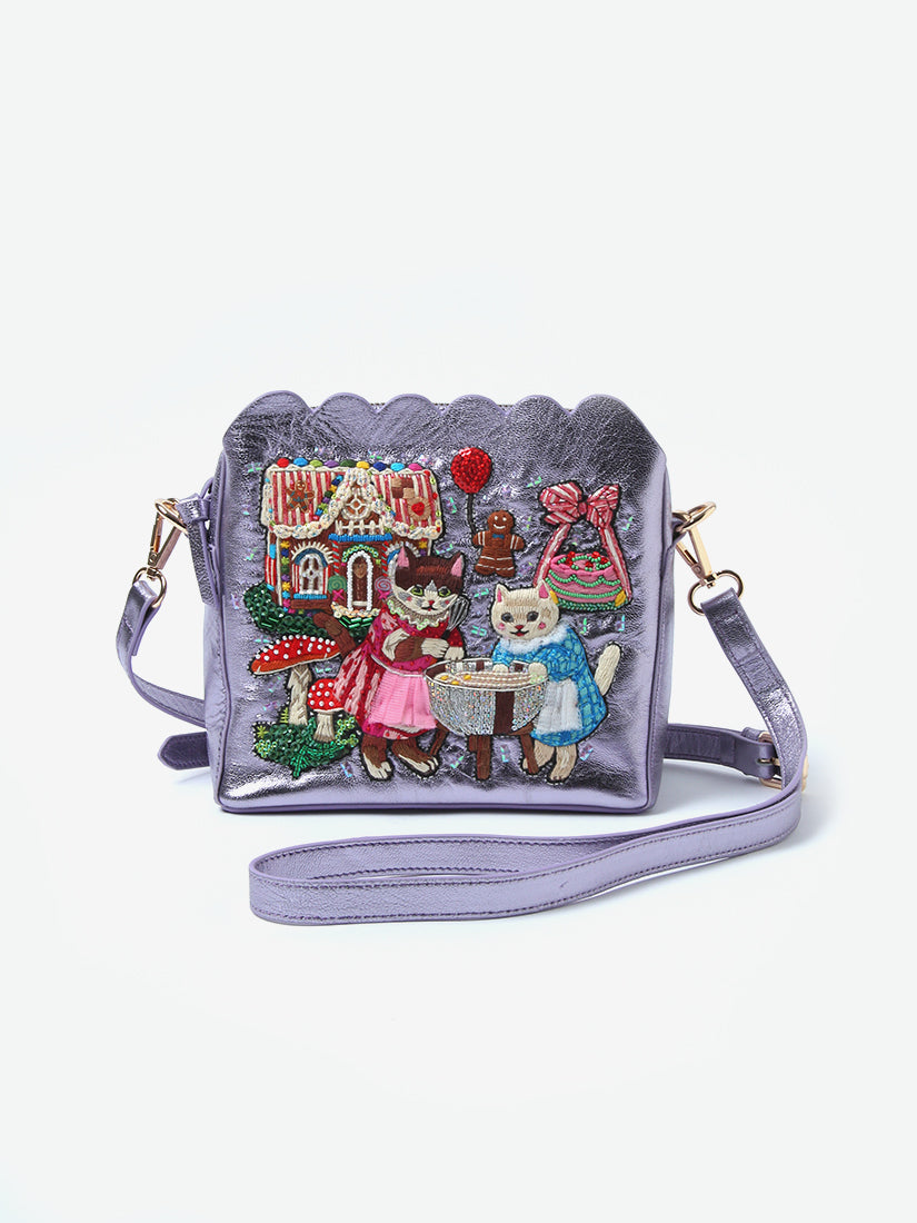 スカラップショルダーバッグ House of candy(lavender) – H.P.FRANCE公式サイト