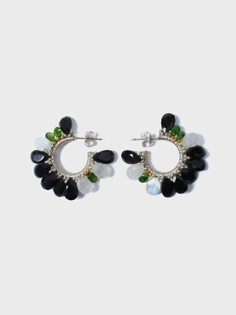 一点もの】《SHINGO MATSUSHITA》ピアス MONOTONE GREEN – H.P.FRANCE