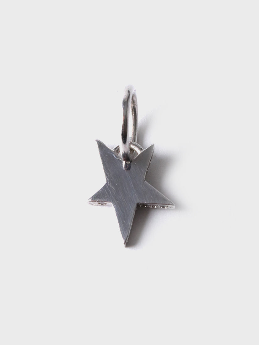 Tiny star line stone チャーム silver (cubic zirconia) – H.P.FRANCE