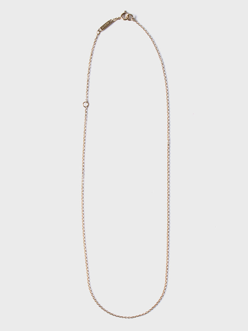 Basic chain ネックレス gold(thin)