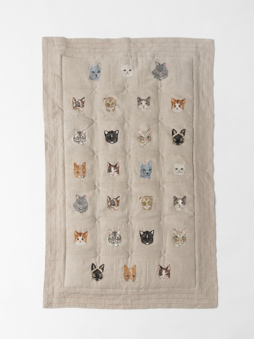 coral&tusk  Cats Quilt  キルト