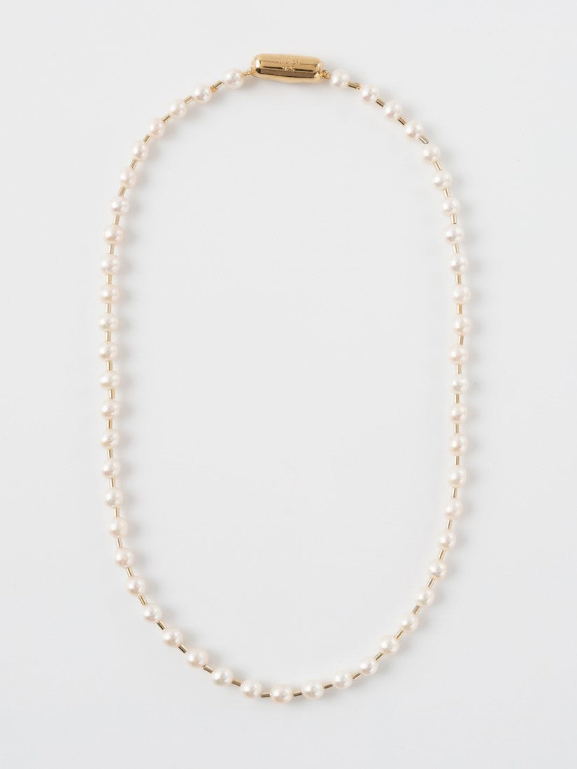 Pearl ball chain ネックレス(38cm) – H.P.FRANCE公式サイト
