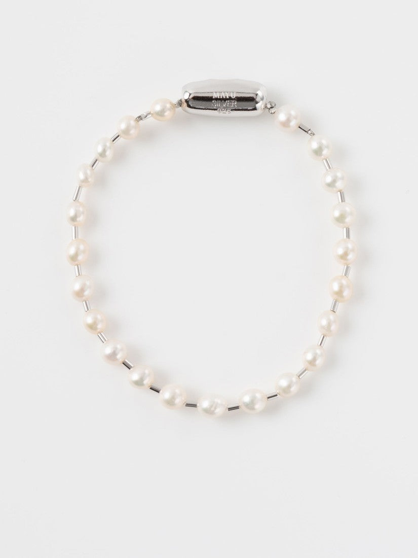 Pearl ball chain ブレスレット(18cm) – H.P.FRANCE公式サイト