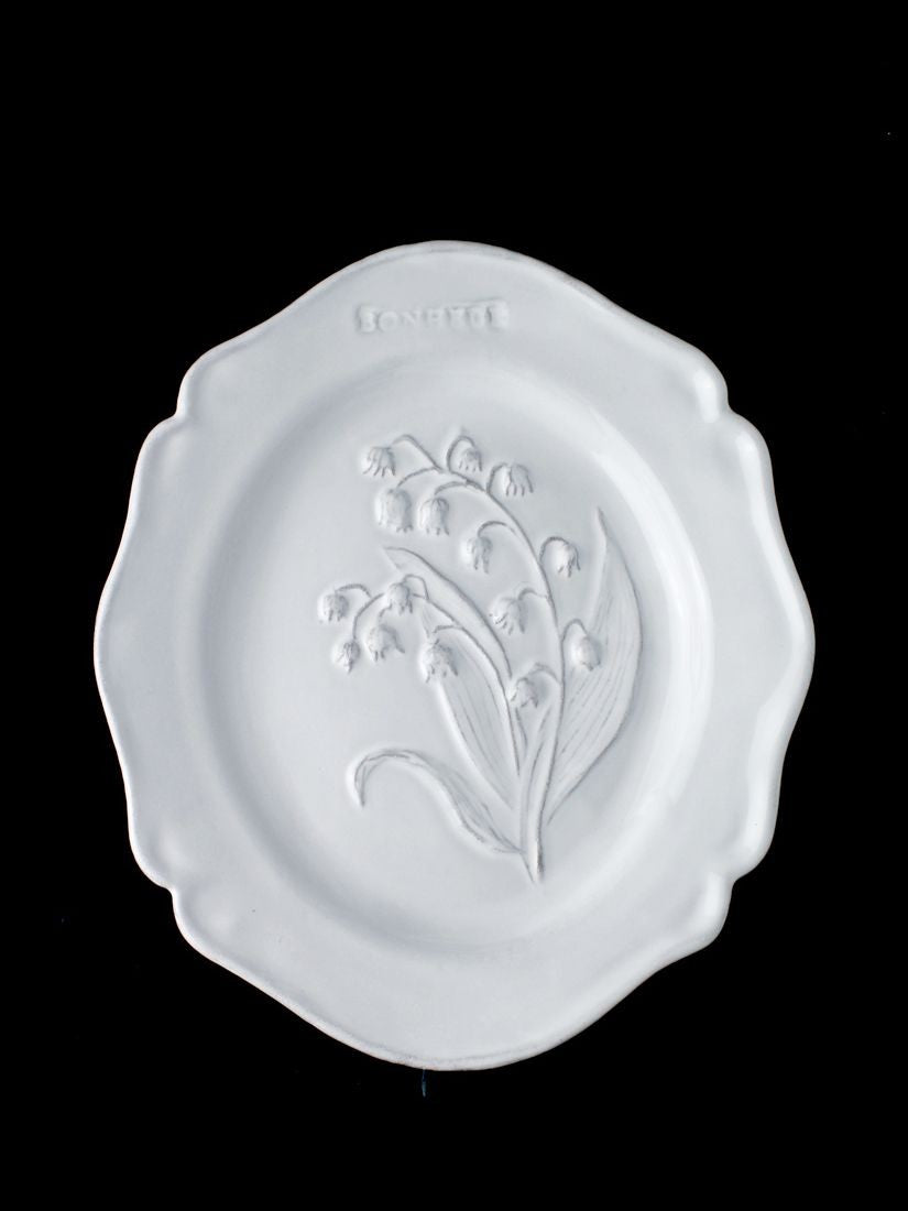 ASTIER de VILLATTE FLEURS すずらんモチーフプレート www