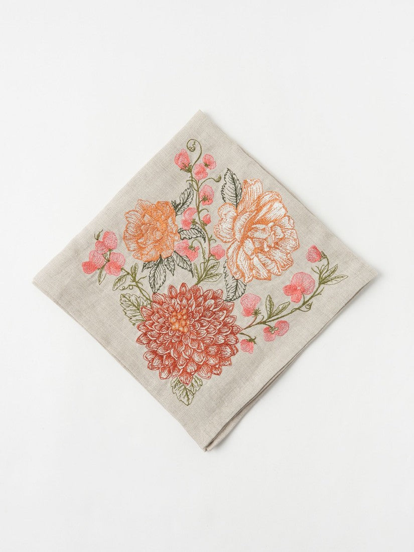 ナプキン 50x50 Coral Bouquet – H.P.FRANCE公式サイト