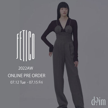 2022AW Online Pre-Order