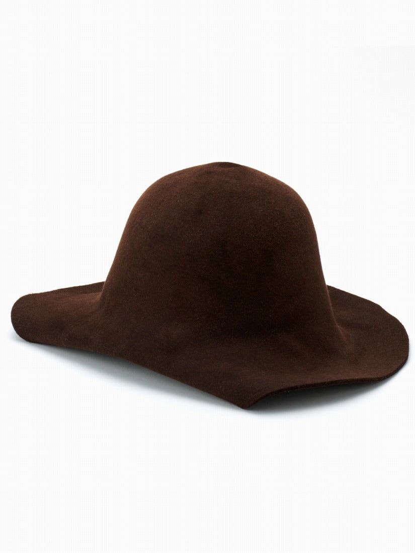 《KIJIMA TAKAYUKI》FELT FOLDED BRIM ハット