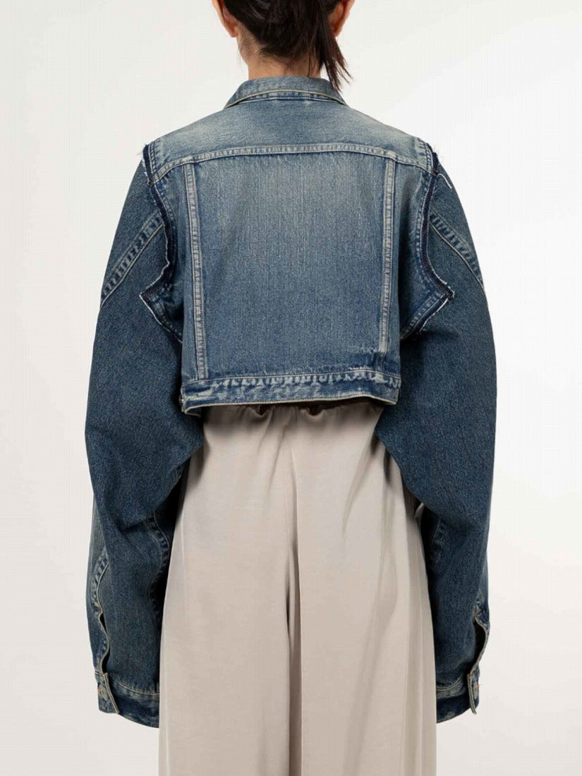 CROPPED DENIM ジャケット