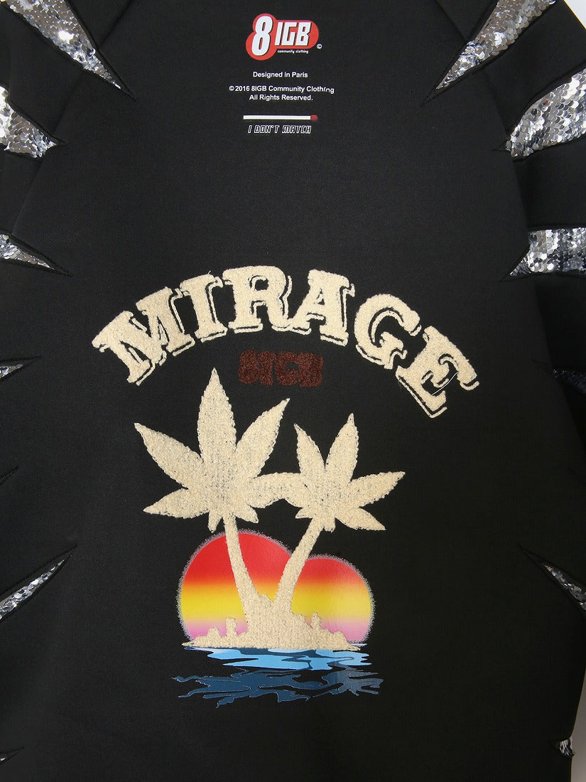 《8IGB community clothing》MIRAGE スウェットTシャツ