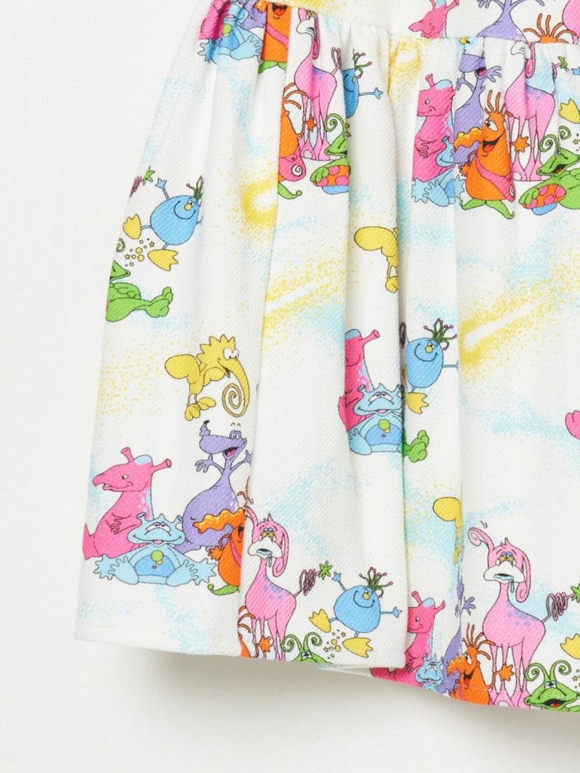 《WATARU TOMINAGA》Cotton Printed スカート