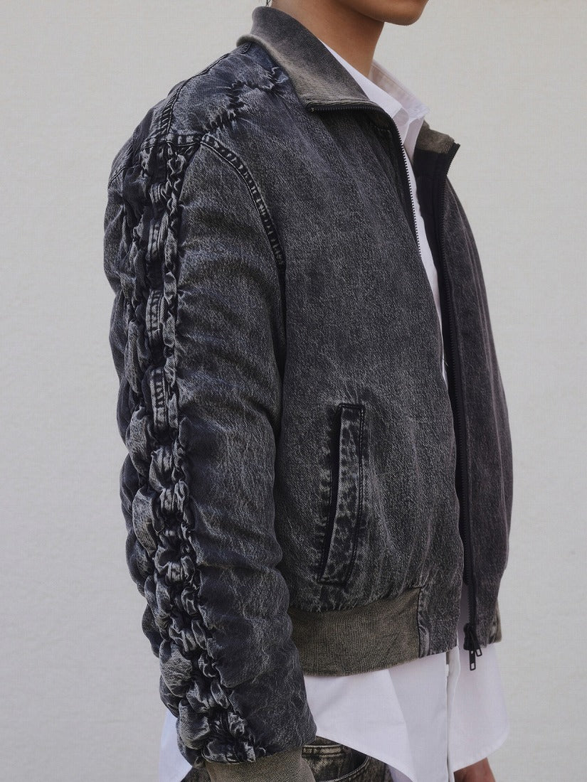 《PONDER.ER》UMBRA WASHED BOMBER ジャケット