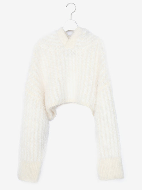 《EBONY》Fur yarn フーディ – H.P.FRANCE公式サイト