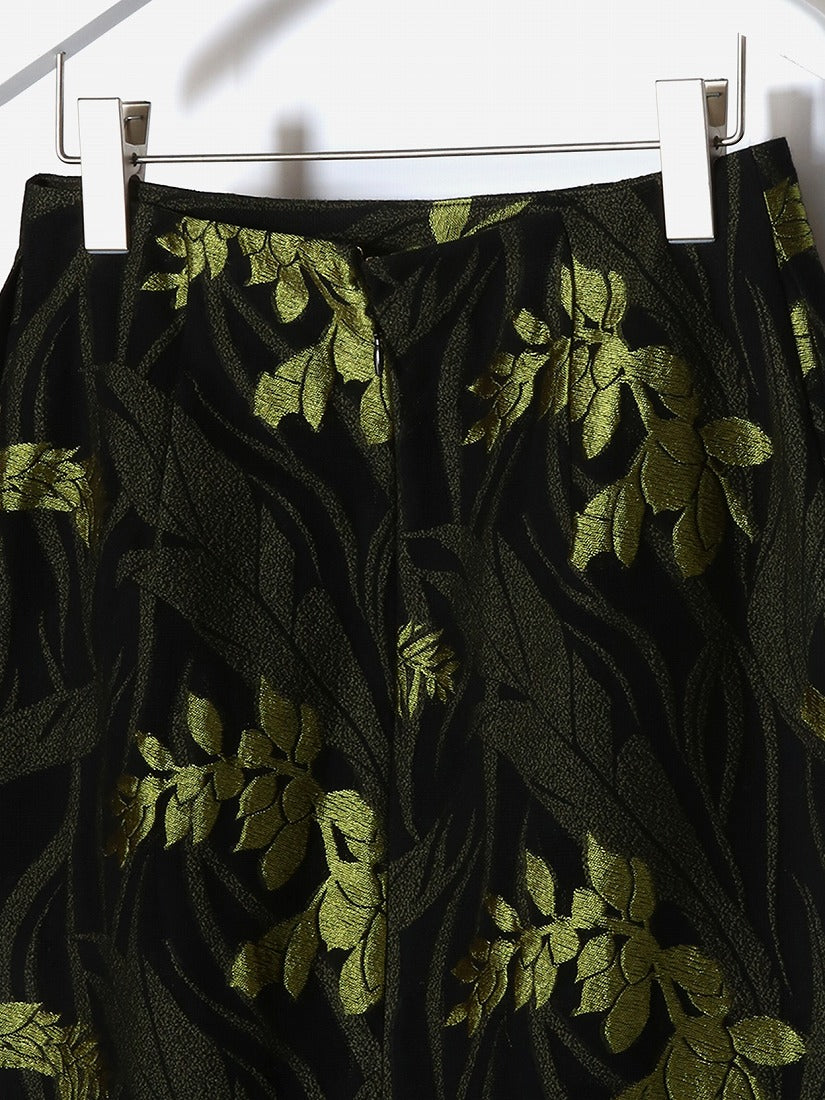 《EBONY》Flower Jacquard スカート