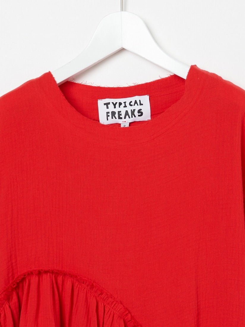 《TYPICAL FREAKS》Red Frills ドレス