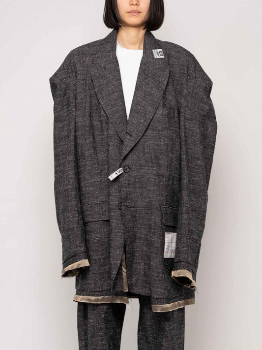 SLUB NEP TWEED ジャケット