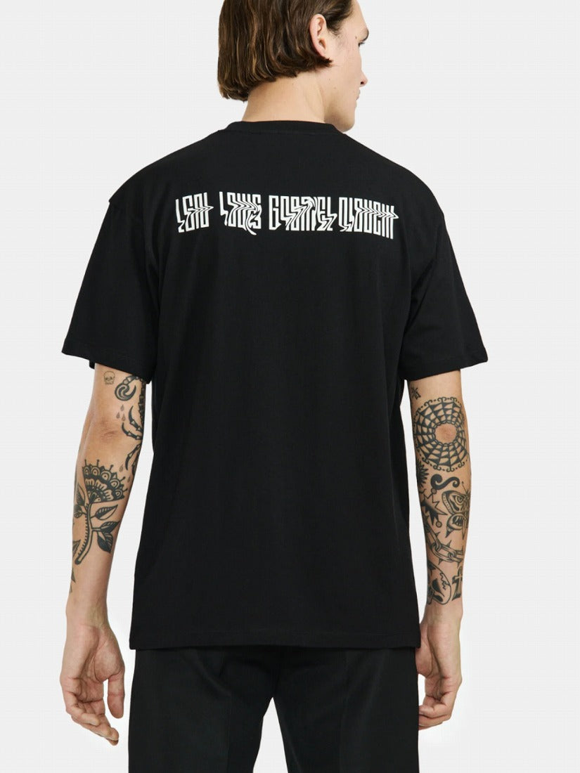 《LGN LOUIS-GABRIEL NOUCHI》T-シャツ WITH PRINTED DEFORMED LOGO