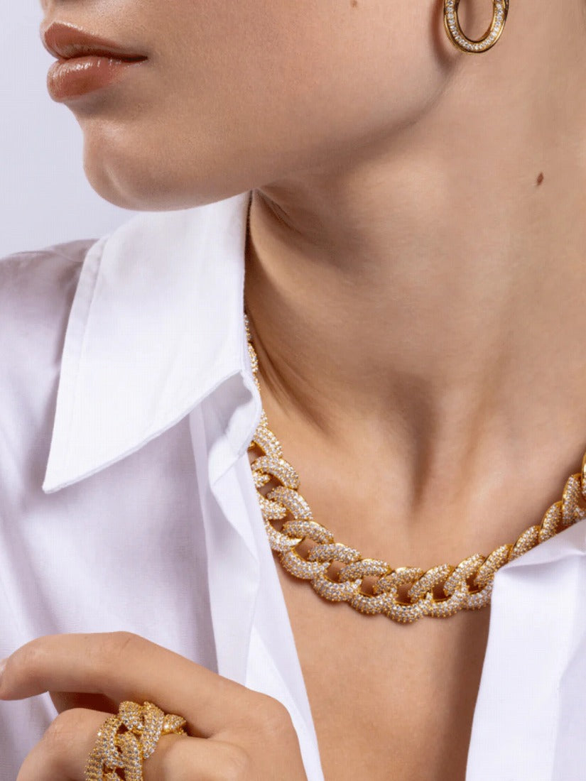 Crystal Haze Jewelry》Bossy Mexican chain ネックレス – H.P.FRANCE公式サイト