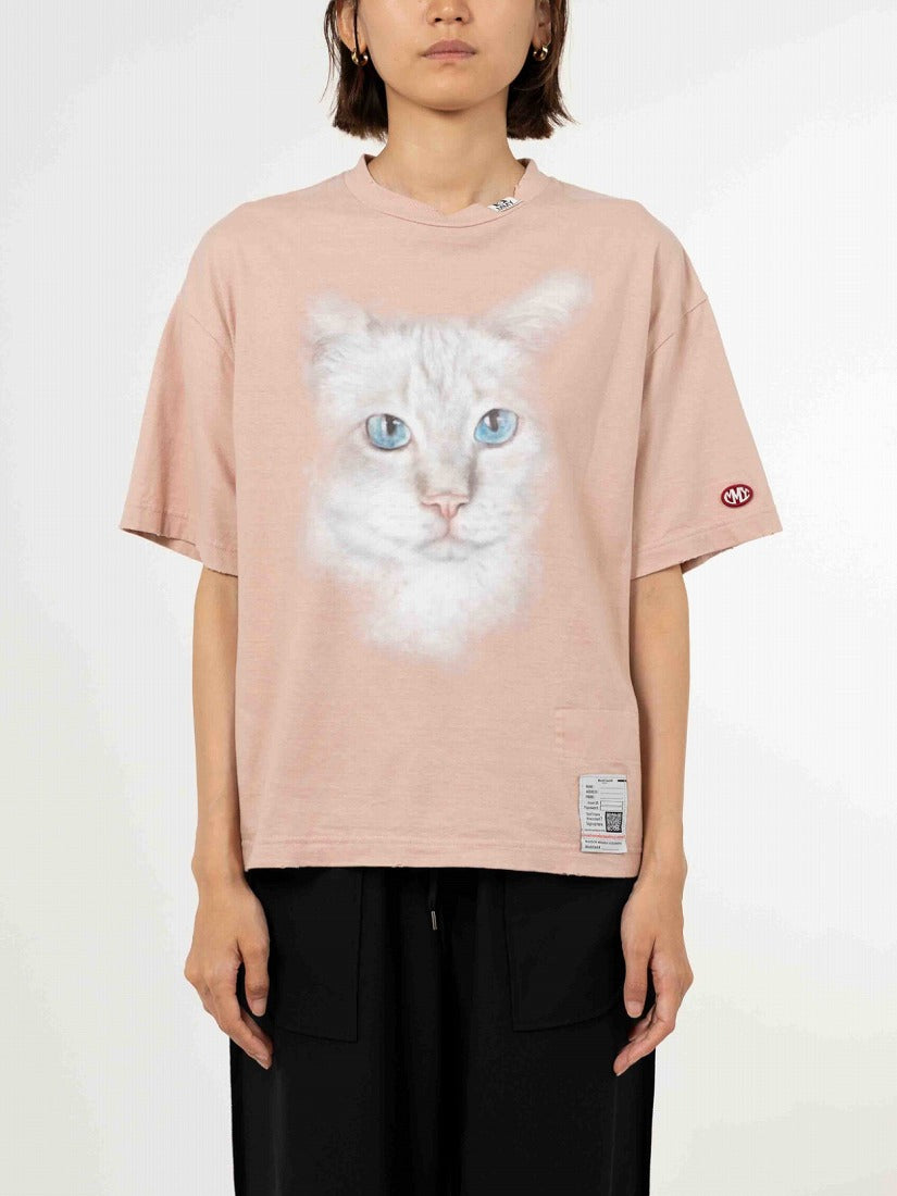 CAT PRINTED Tシャツ