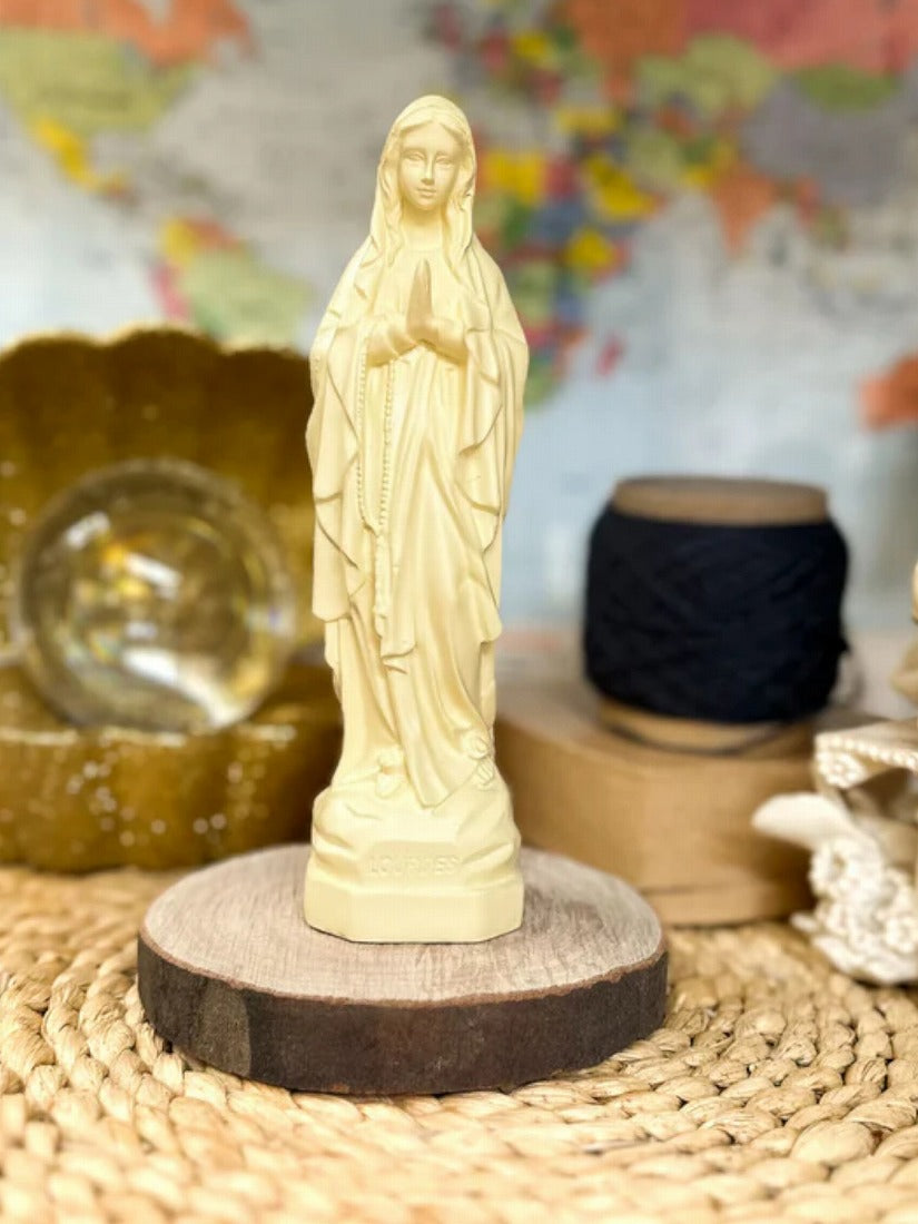 《Jai vu la Vierge》オブジェ Statuette of the Virgin Mary Lourdes