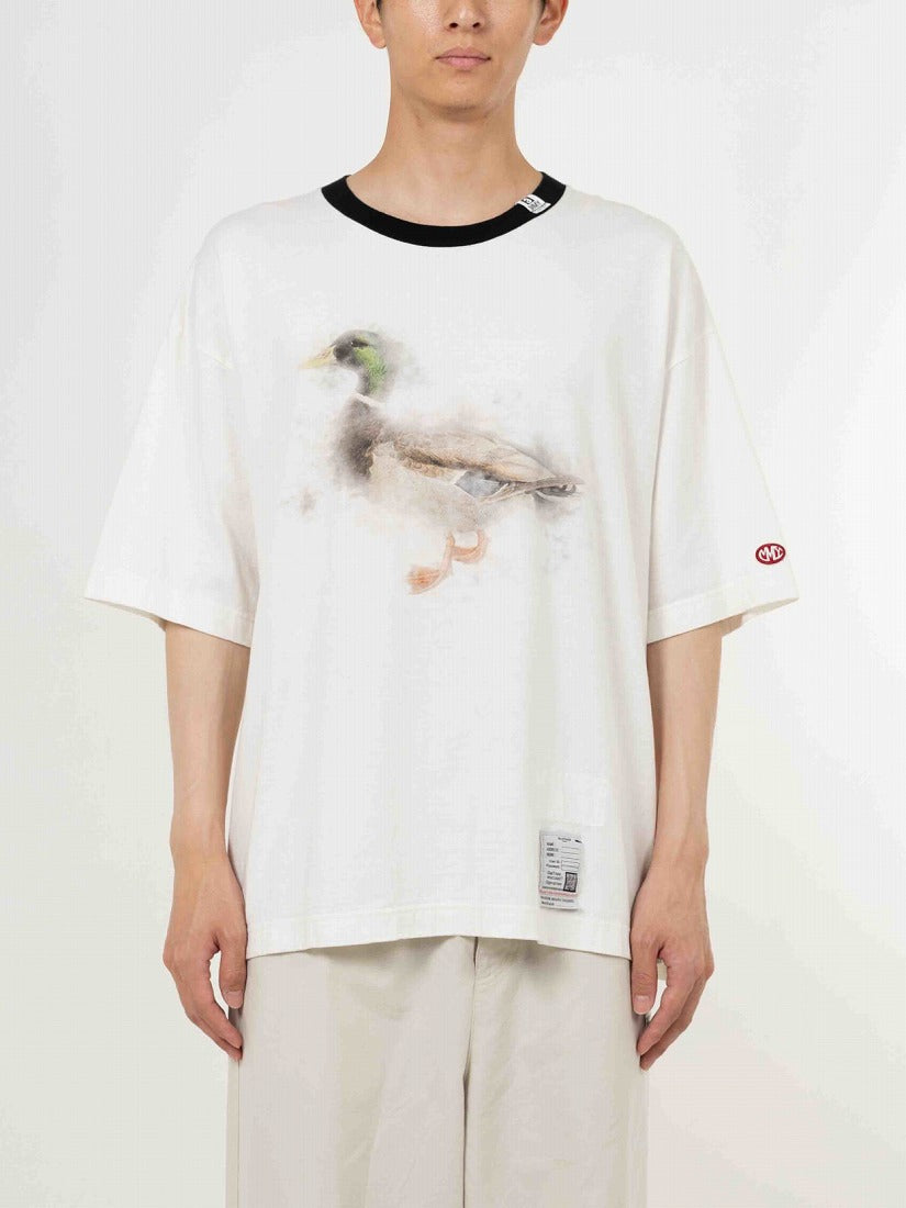 DUCK PRINTED Tシャツ