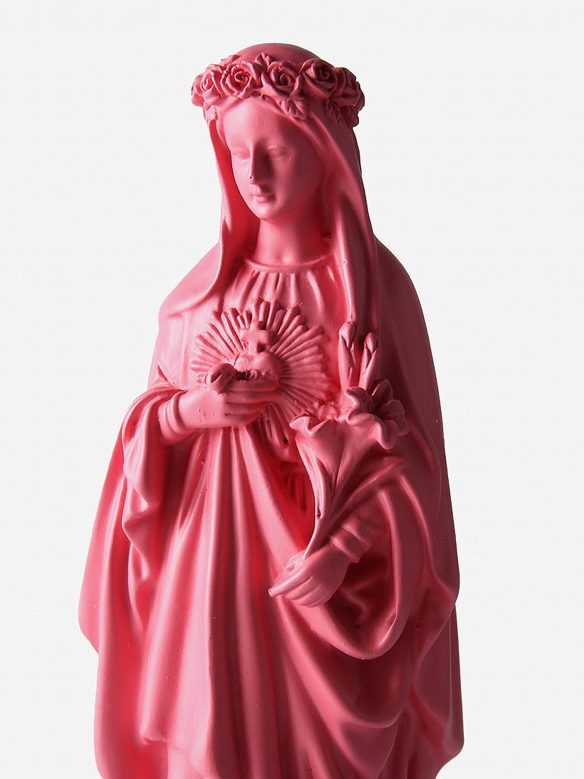 《Jai vu la Vierge》オブジェ Statuette of the Virgin Mary with Flowers