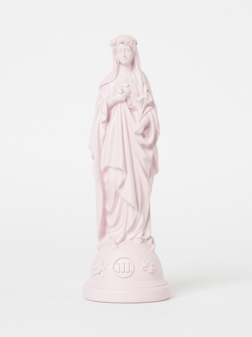 《Jai vu la Vierge》オブジェ Statuette of the Virgin Mary with Flowers