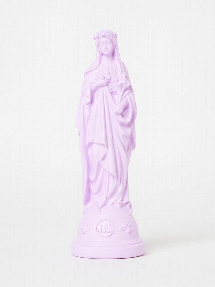 《Jai vu la Vierge》オブジェ Statuette of the Virgin Mary with Flowers