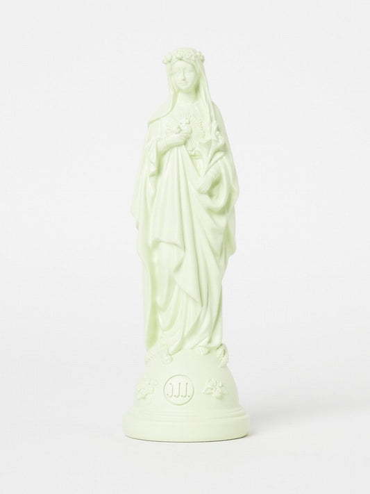 《Jai vu la Vierge》オブジェ Statuette of the Virgin Mary with Flowers