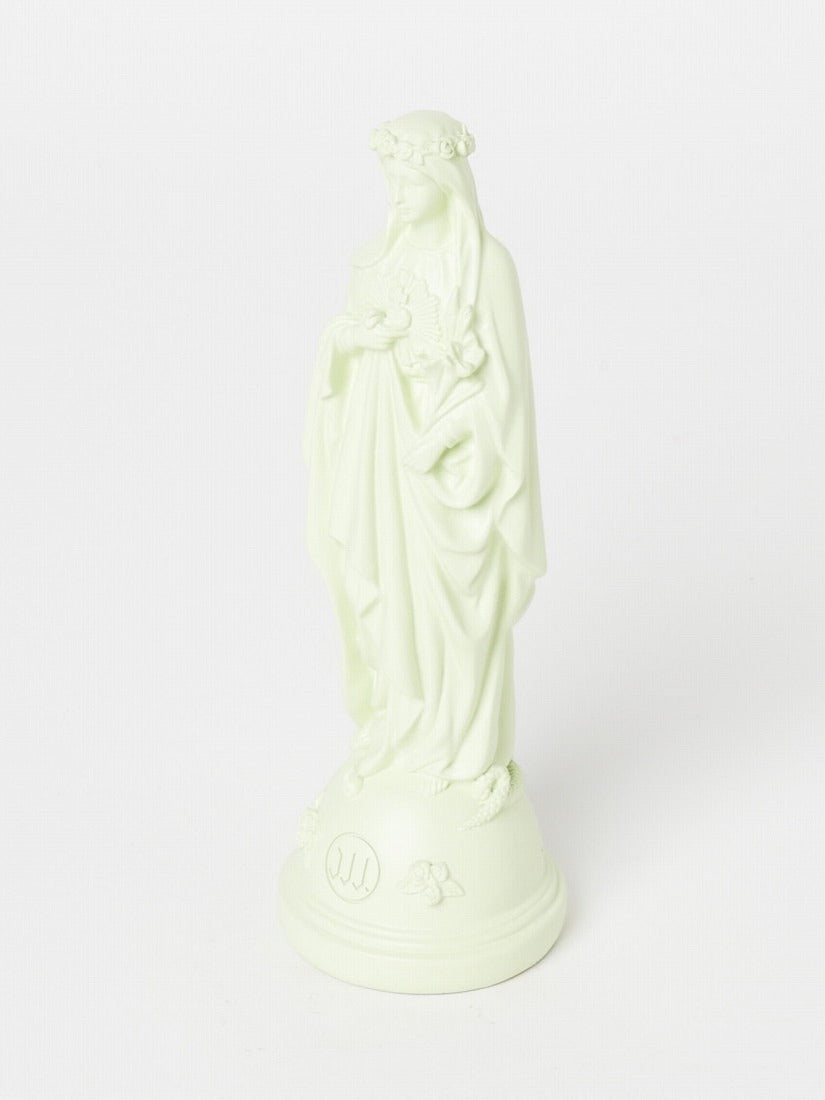 《Jai vu la Vierge》オブジェ Statuette of the Virgin Mary with Flowers