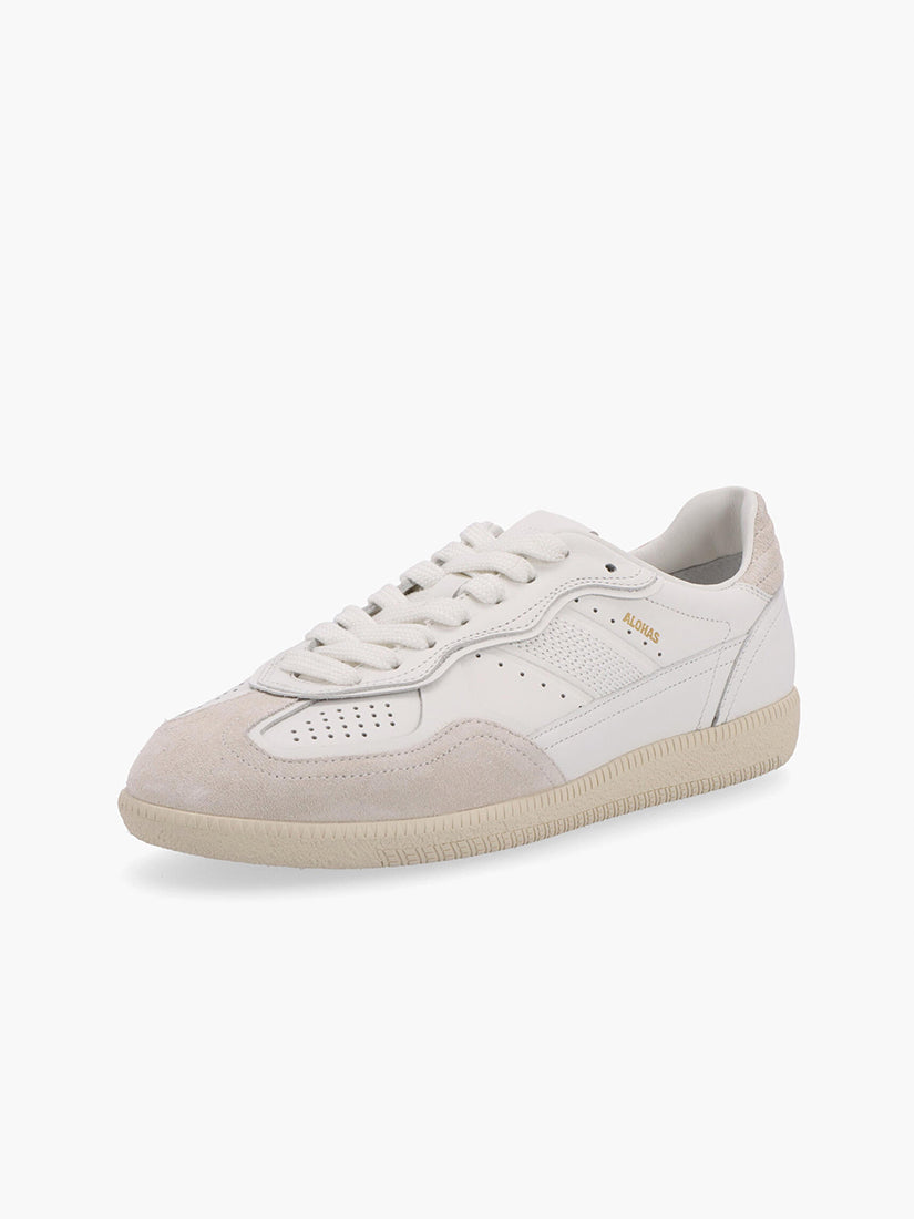 Light Grey Leather Sneakers