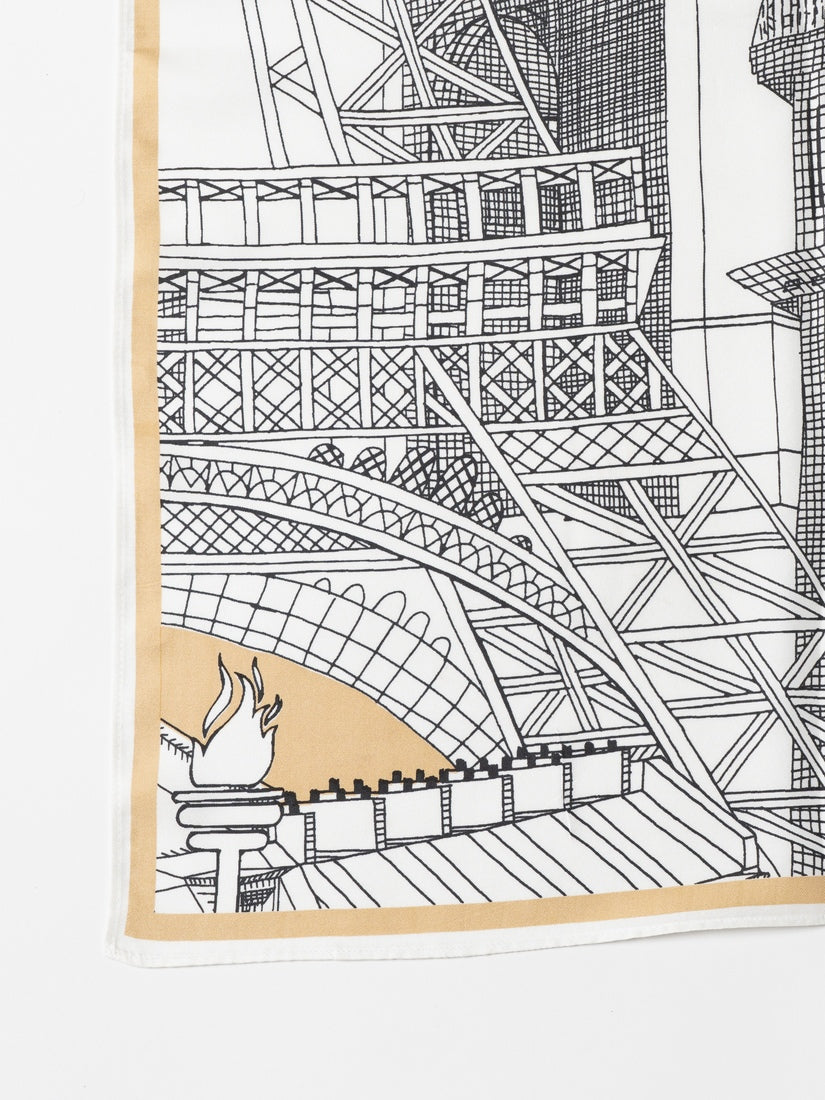 PARIS スカーフ 65×65