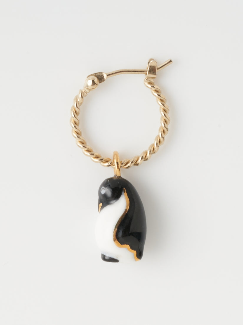 ミニピアス ペンギン（片耳用）- Arctique