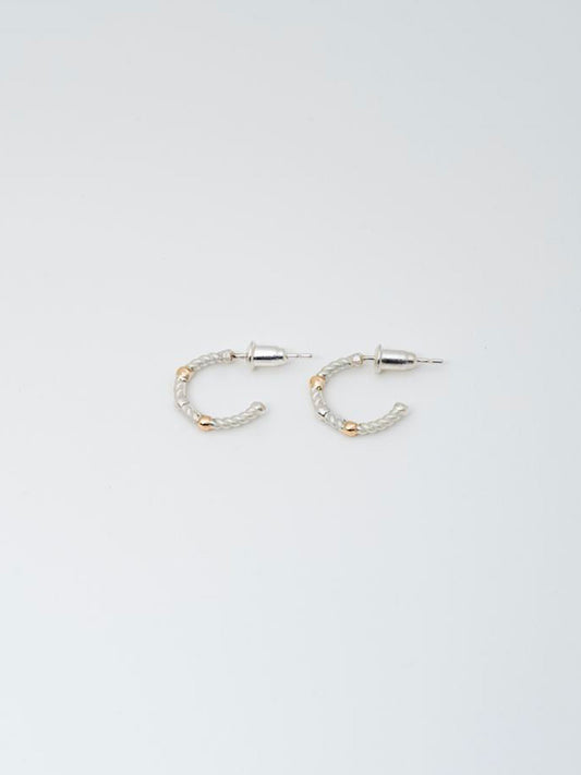 《drama Original Collection》ピアス GRAVEL HOOP EARRINGS