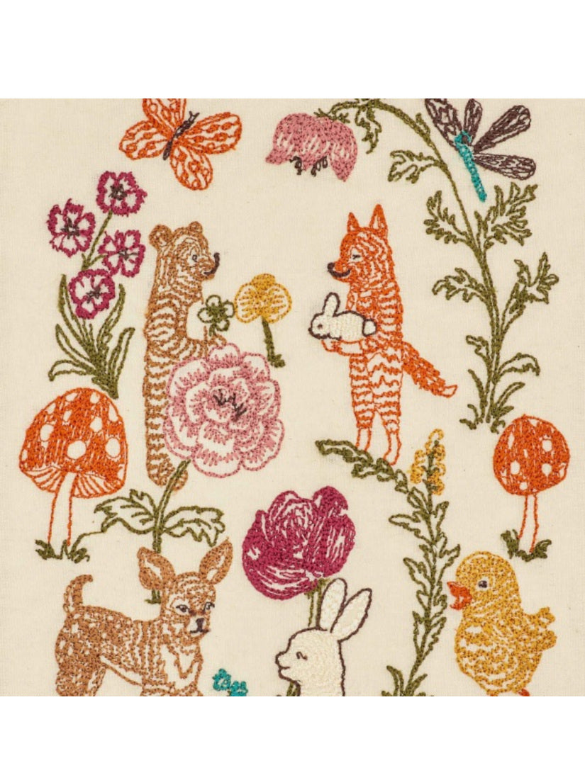 Easter｜刺繍カード Secret Garden