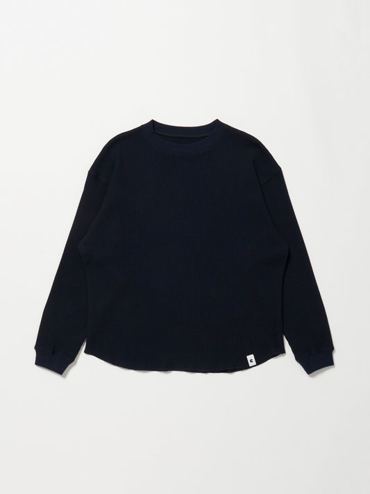 【キッズ】  waffle c/n トップス / navy