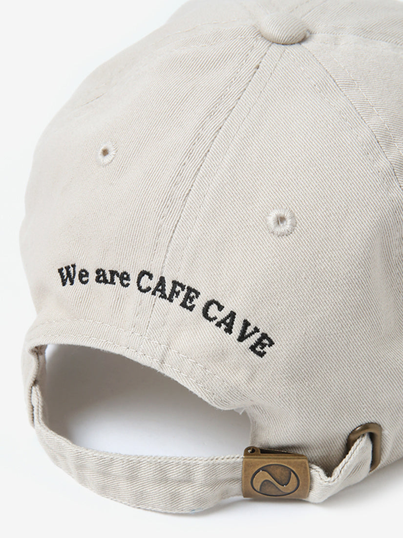 《CAFE CAVE》キャップ Not Premium. But Elegant.