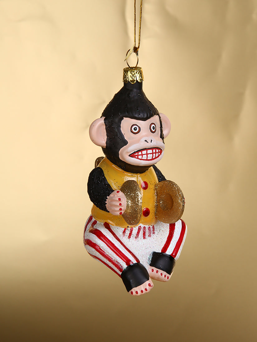 オーナメント Vintage toy monkey