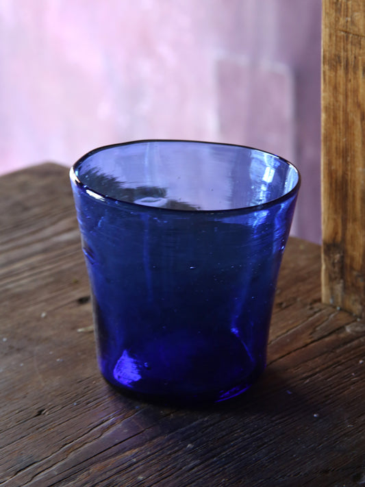 グラス GOBLET V DK BLUE