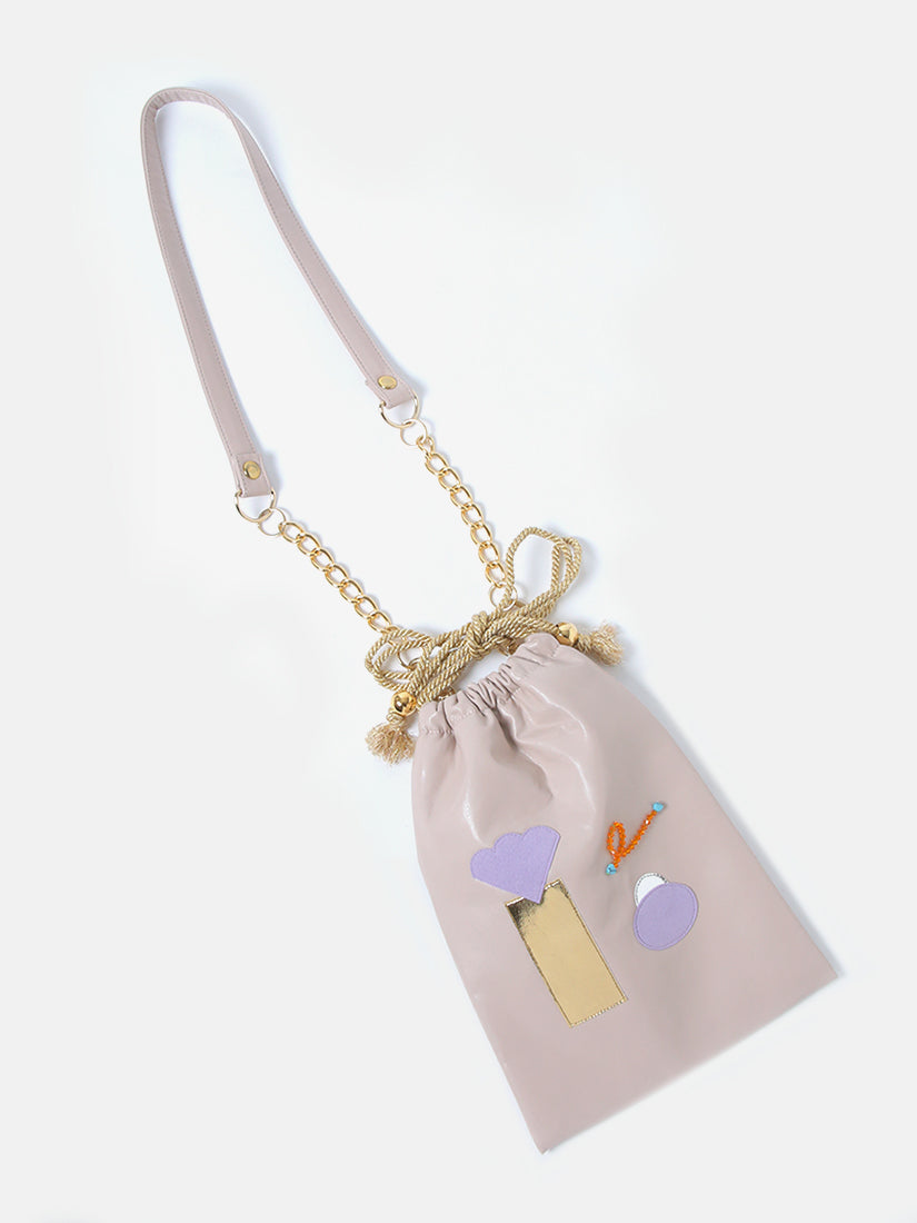 【一点もの/期間限定】《emiumigumi》PLAY HOUSE BAG