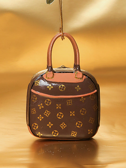 《Cody Foster》オーナメント-LUXURY HANDBAG-BROWN