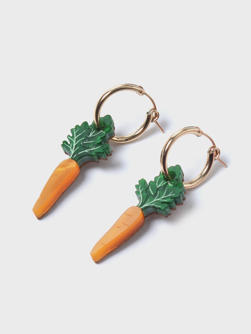 《wolf&moon》ピアス Carrot