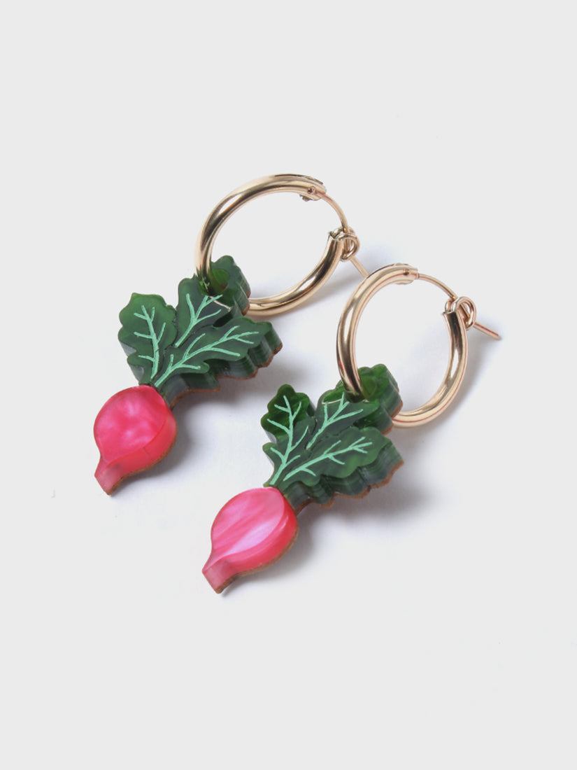 《wolf&moon》ピアス Radish