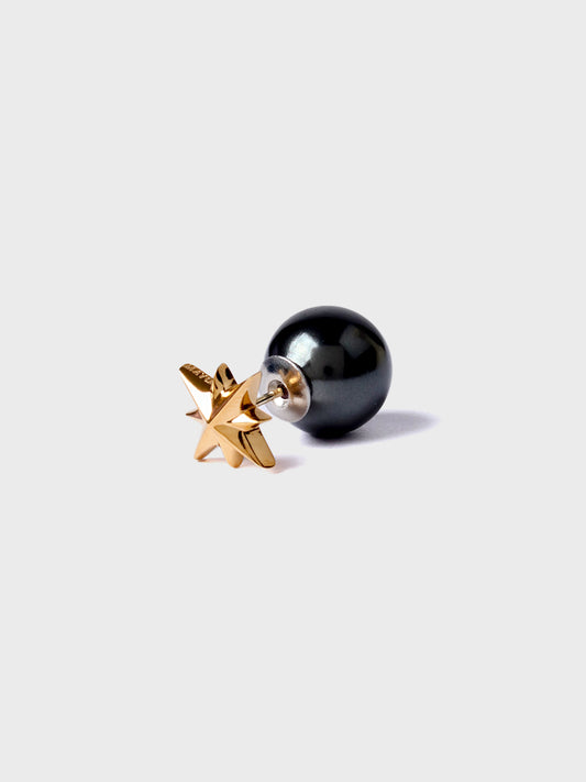 little star pierce gold（片耳用）