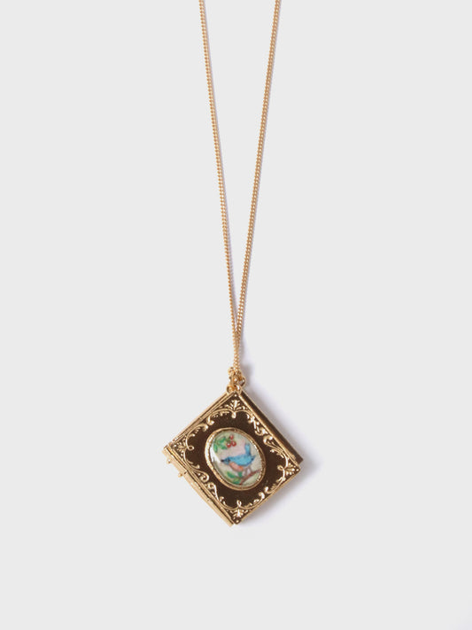 【一点もの】《Manom Jewellery》Your Story Book Locket ネックレス