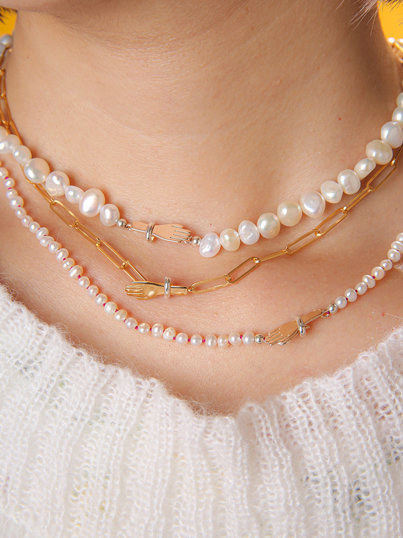 PALA》small baroque pearl ネックレス – H.P.FRANCE公式サイト