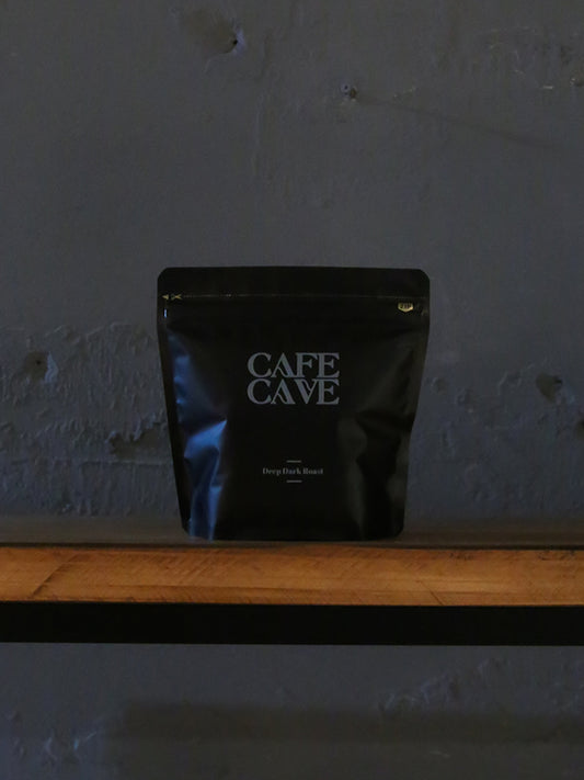 《CAFE CAVE》ROASTED BEANS / Deep Dark Roast 100g