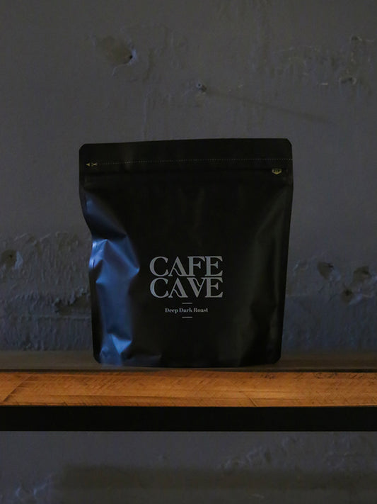 《CAFE CAVE》ROASTED BEANS / Deep Dark Roast 200g