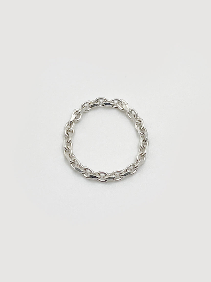 リング Chain ring silver