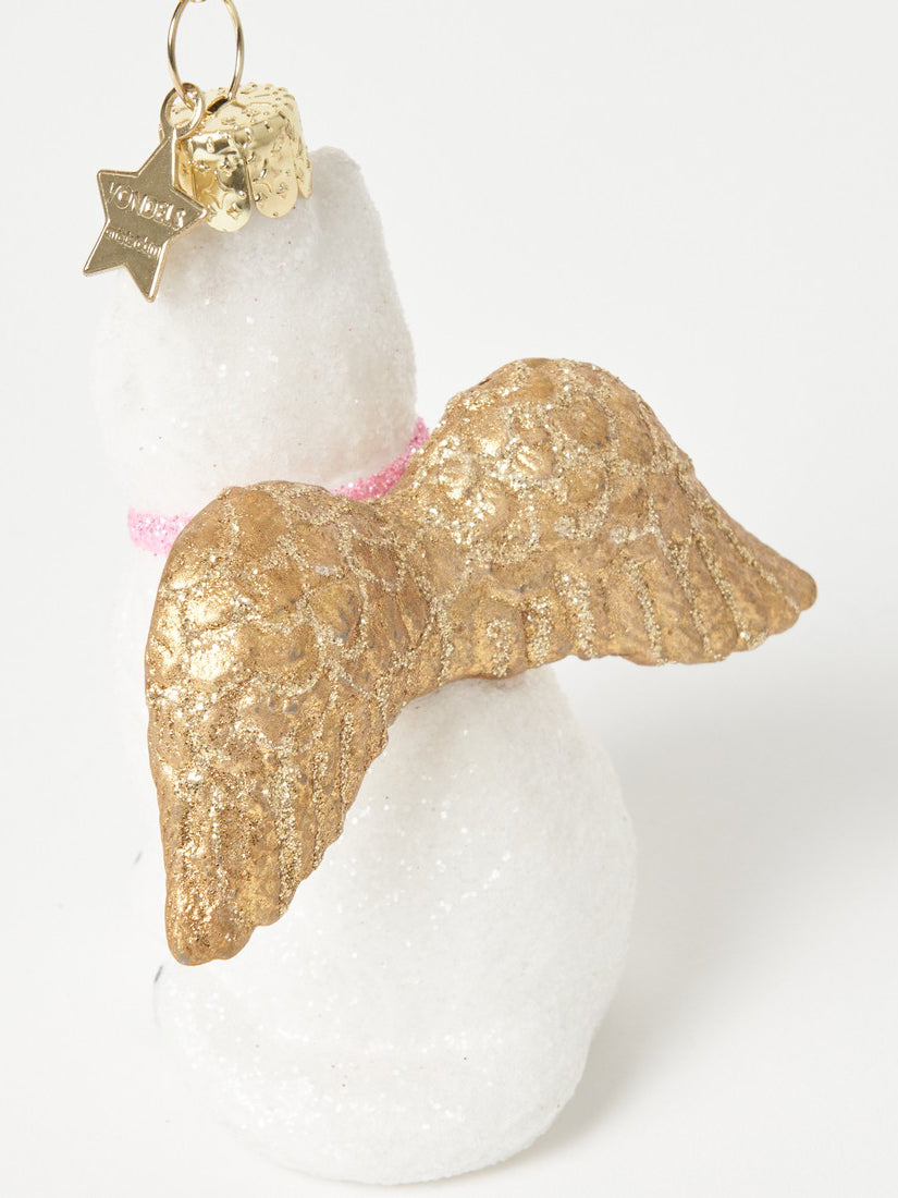 《VONDELS》オーナメント white cat with gold wings