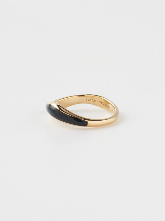 【JAPAN EXCLUSIVE COLLECTION】Aura Ring Black Goldリング